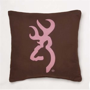 BUCKMARK PNK SG LOGO PILLOW-BRWN