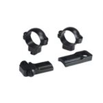 Leupold STD Weatherby Mark V 2 pc Base & Rings 1" High 2 hol