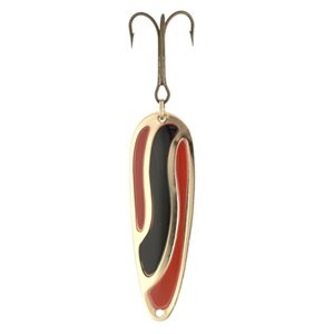 2 RED BLK STRIPE APACHE LURE