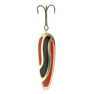 3.5 RED BLK STR APACHE LURE