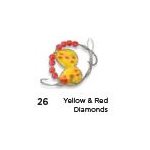 Y / RED DIA CRAWLER HARNESS