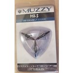 "MX-3 3 Blade 100 Grain, 1 1 / 4"" CUT, .025 Blade Thickness (