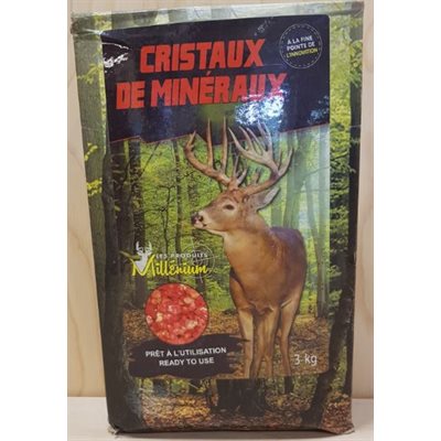 CRISTAUX DE MINERAUX POMME 3KG