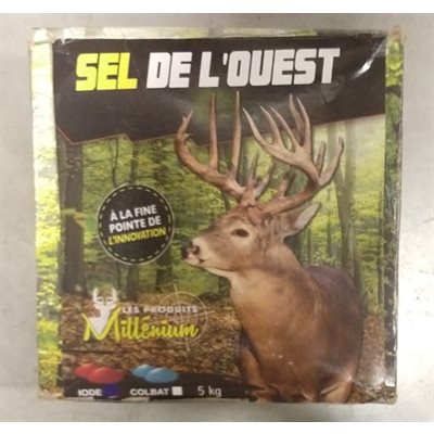 SEL DE L'OUEST IODE CHEVREUIL 5 KG