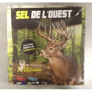 SEL DE L'OUEST IODE CHEVREUIL 5 KG