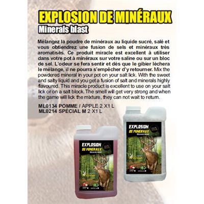 MINERALS BLAST SPECIAL M - 2 X 1 L