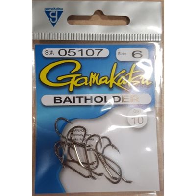 Baitholder Hook Bronze #6 10PK