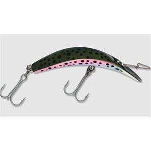 "Kwikfish K14 (Non-Rattle) 4-1 / 4"" Rainbow Trout"