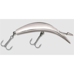 "Kwikfish K14 (Non-Rattle) 4-1 / 4"" Silver / Red Tail Eyes"