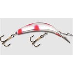 "Kwikfish K11X (Non-Rattle) 3-3 / 8"" Silver / Flo. Red Dot"