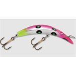 "Kwikfish K11X (Non-Rattle) 3-3 / 8"" Flo. Pink / Chart UV"
