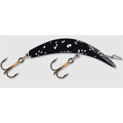 "Kwikfish K9X (Non-Rattle) 2-3 / 4"" Black Glitter"