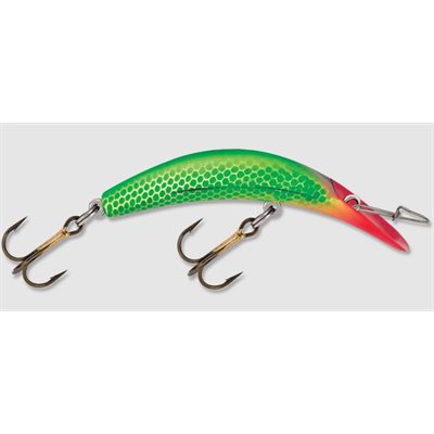 "Kwikfish K9X (Non-Rattle) 2-3 / 4"" Gold Green Pirate"