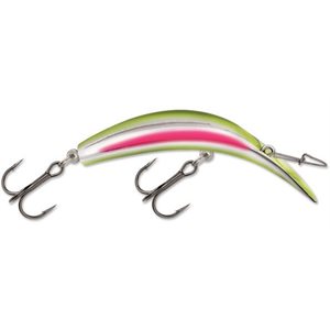"Kwikfish K9X (Non-Rattle) 2-3 / 4"" Green Chrome Red Streak"