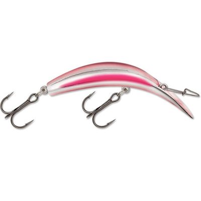 "Kwikfish K9X (Non-Rattle) 2-3 / 4"" Red Chrome Pink Streak"