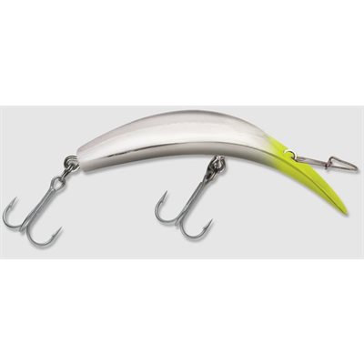 "Kwikfish K14 (Rattle) 4-1 / 4"" Silver / Chartreuse Head"