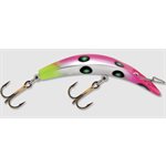 "Kwikfish K14 (Rattle) 4-1 / 4"" Flo.Pink / Chartreuse UV"