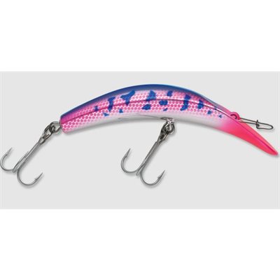 "Kwikfish K14 (Rattle) 4-1 / 4"" Blazin' Blue / Pink UV "