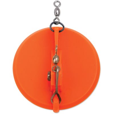 "0 Dipsy Diver 3-1 / 4"" Fire / White Bottom"