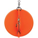 "0 Dipsy Diver 3-1 / 4"" Fire / White Bottom"