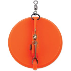 "0 Dipsy Diver 3-1 / 4"" Fire / White Bottom"