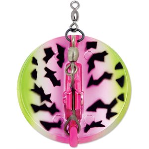 "0 Dipsy Diver 3-1 / 4"" Watermelon / Silver Bottom"