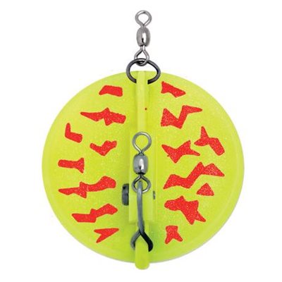 0 Dipsy Diver 3-1 / 4" Chart / Fire Tigr / Sparkle / Silv Bottom