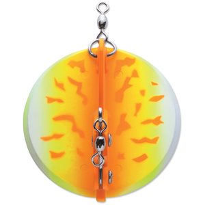 "0 Dipsy Diver 3-1 / 4"" Orange Fire UV"