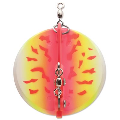 "0 Dipsy Diver 3-1 / 4"" Pink Fire UV" "0 Dipsy Diver 3-1 / 4"" Pink Fire UV"