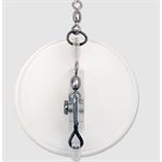 "1 Dipsy Diver 4-1 / 8"" Clear / Clear Bottom"