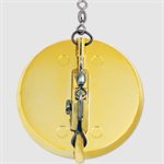 "1 Dipsy Diver 4-1 / 8"" Metallic Gold / Gold Bottom"