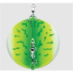"1 Dipsy Diver 4-1 / 8"" Green Fire UV"