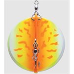 "1 Dipsy Diver 4-1 / 8"" Orange Fire UV"