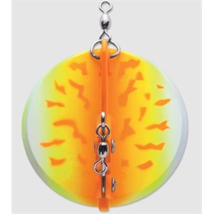 "1 Dipsy Diver 4-1 / 8"" Orange Fire UV"