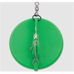 "3 Dipsy Diver 4-7 / 8"" Kelly Green / White Bottom"