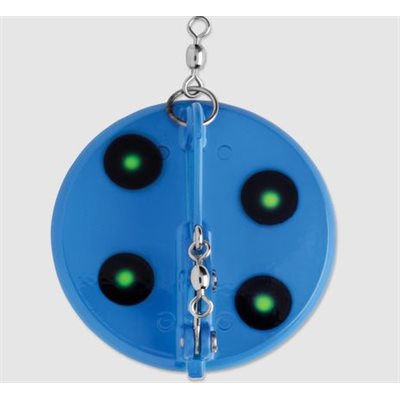 "3 Dipsy Diver 4-7 / 8"" Blue / Chartreuse UV"