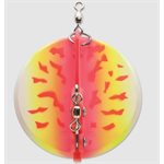 "3 Dipsy Diver 4-7 / 8"" Pink Fire UV"