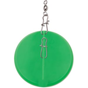 "3 / 0 Dipsy Diver 2-1 / 4"" Kelly Green / White Bottom"