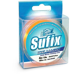 Ice Magic Mono 6 lb. Neon Orange 100 Yd