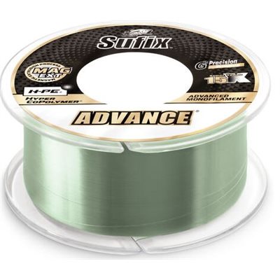 Advance Monofilament 12 lb Lo-Vis Green