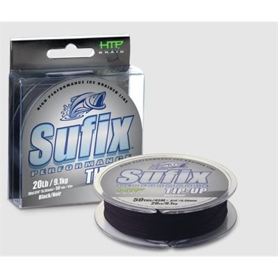 Performance Tip Up Ice Braid 20 lb. Black 50 Yd