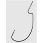 XL Wide Gap Worm Black Nickel #2 / 0