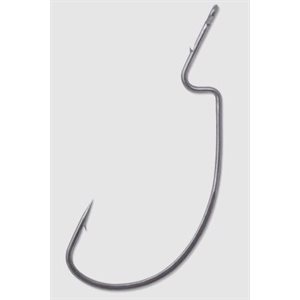 XL Wide Gap Worm Black Nickel #5 / 0