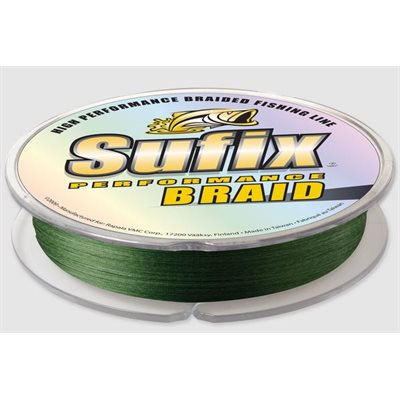 Performance Braid 6 lb Lo-Vis Green