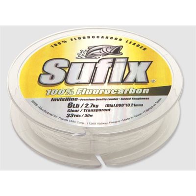 InvisiLine Fluorocarbon Leader 20 lb Clear