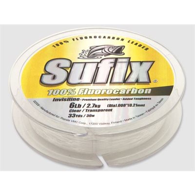 InvisiLine Fluorocarbon Leader 50 lb Clear