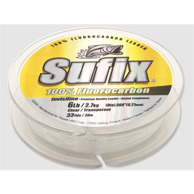 InvisiLine Fluorocarbon Leader 80 lb Clear