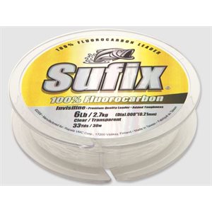 InvisiLine Fluorocarbon Leader 80 lb Clear