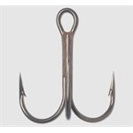 Round Bend Treble 1X Black Nickel #1 / 0