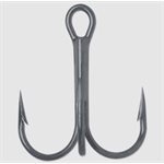 Round Bend Treble 1X Black Nickel #6